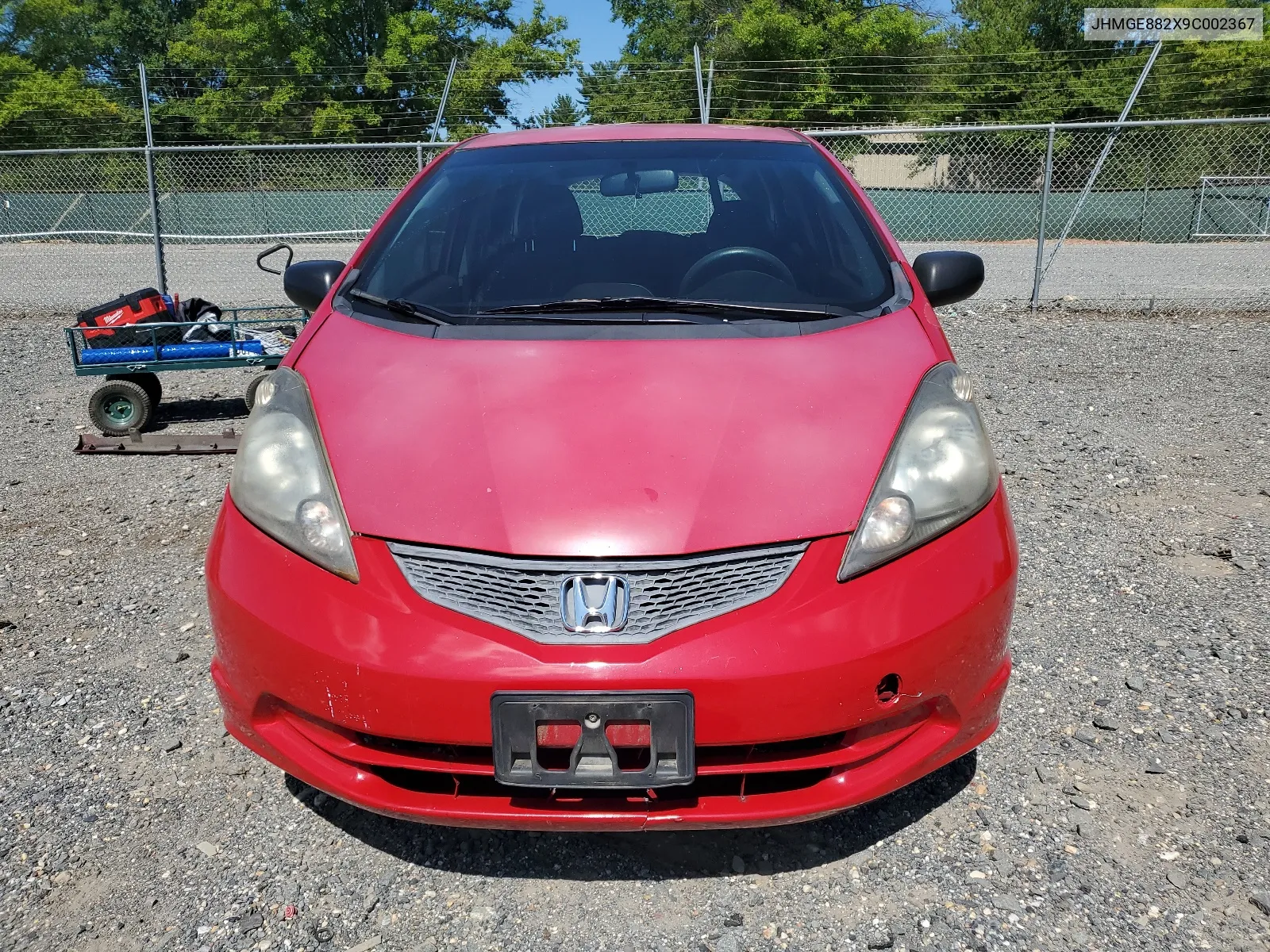 2009 Honda Fit VIN: JHMGE882X9C002367 Lot: 67123814