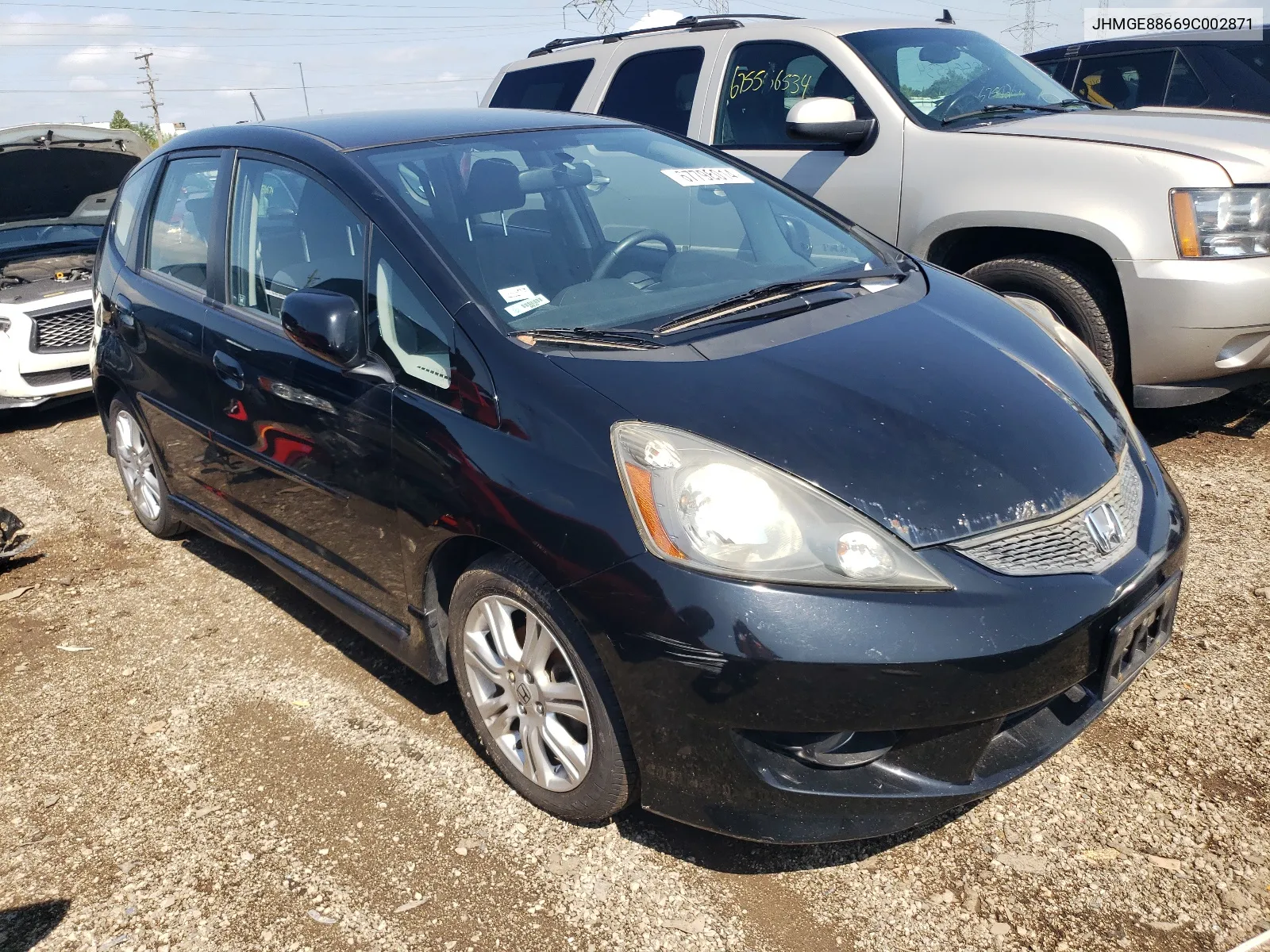 2009 Honda Fit Sport VIN: JHMGE88669C002871 Lot: 67798014