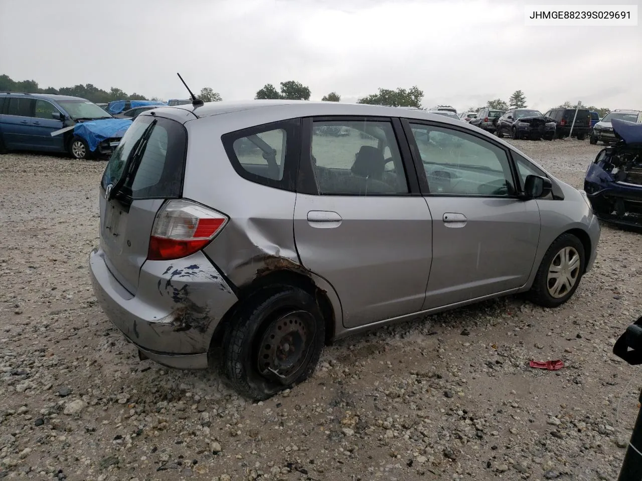 2009 Honda Fit VIN: JHMGE88239S029691 Lot: 68599034