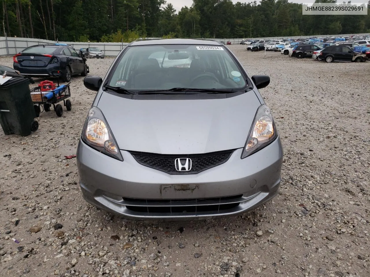 2009 Honda Fit VIN: JHMGE88239S029691 Lot: 68599034