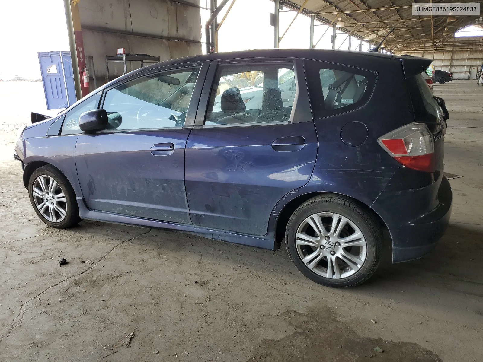 JHMGE88619S024833 2009 Honda Fit Sport