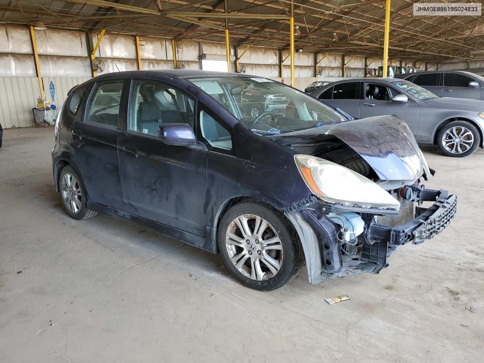 JHMGE88619S024833 2009 Honda Fit Sport