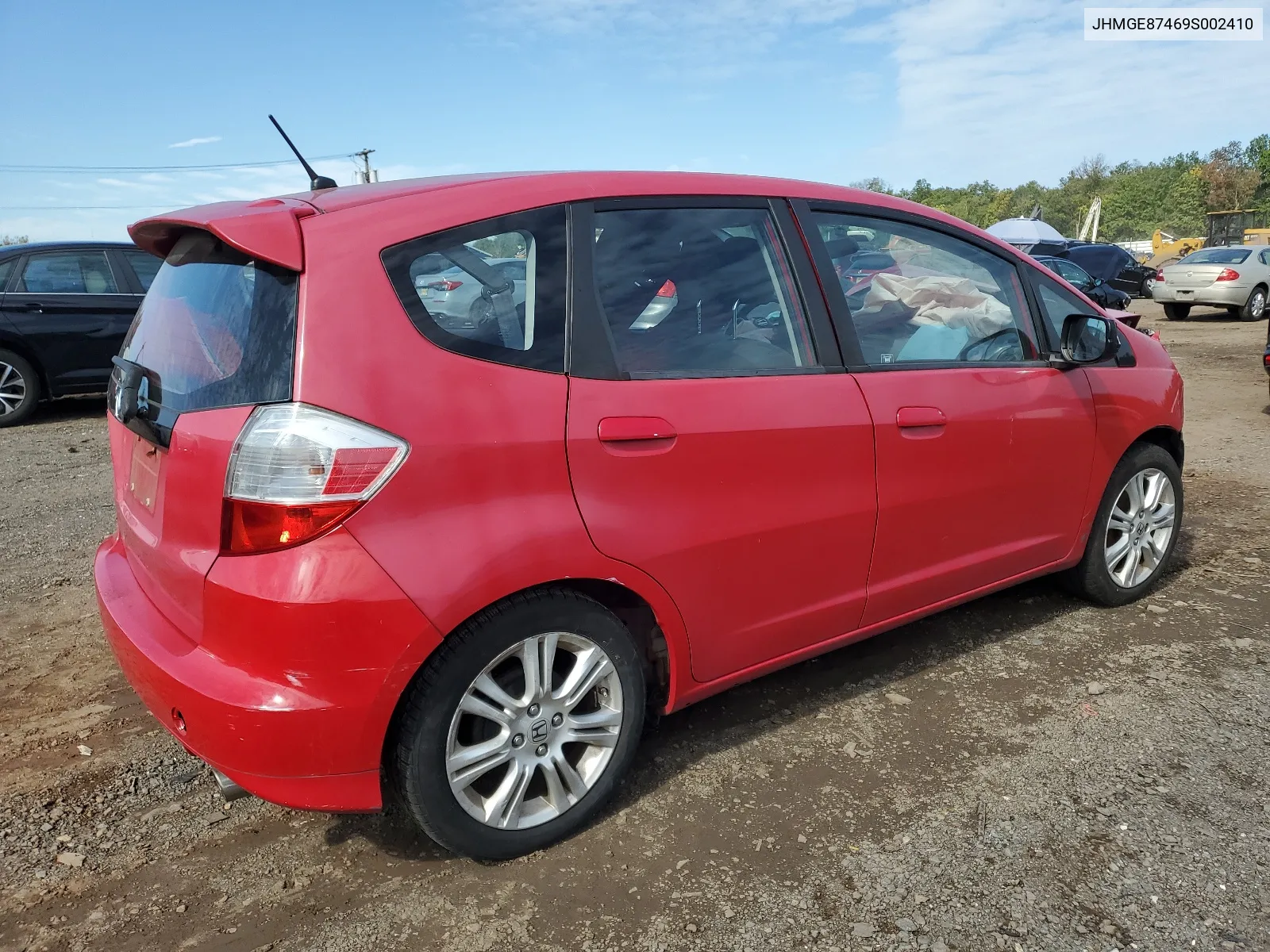 2009 Honda Fit Sport VIN: JHMGE87469S002410 Lot: 69500063