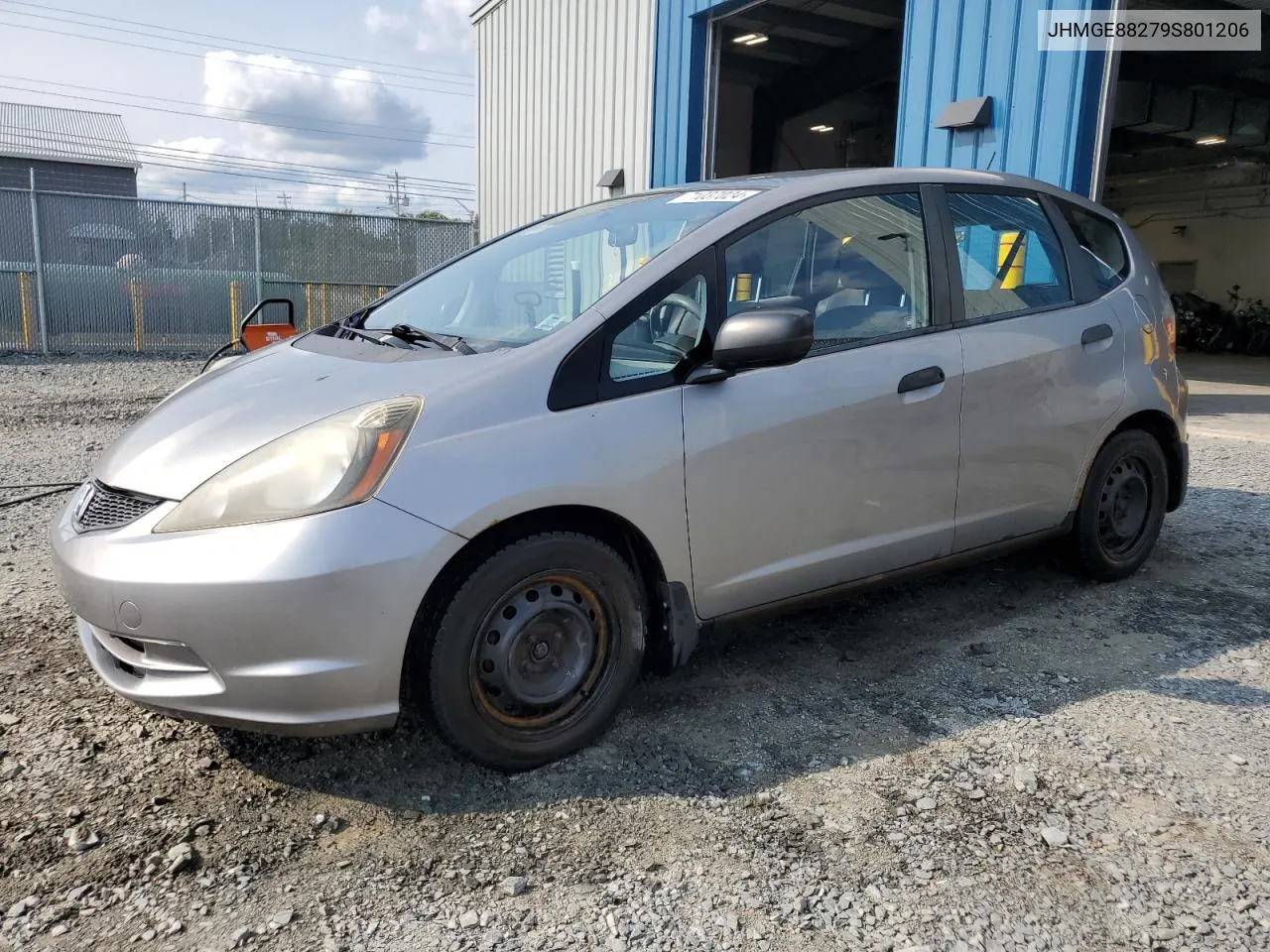 2009 Honda Fit VIN: JHMGE88279S801206 Lot: 71037024