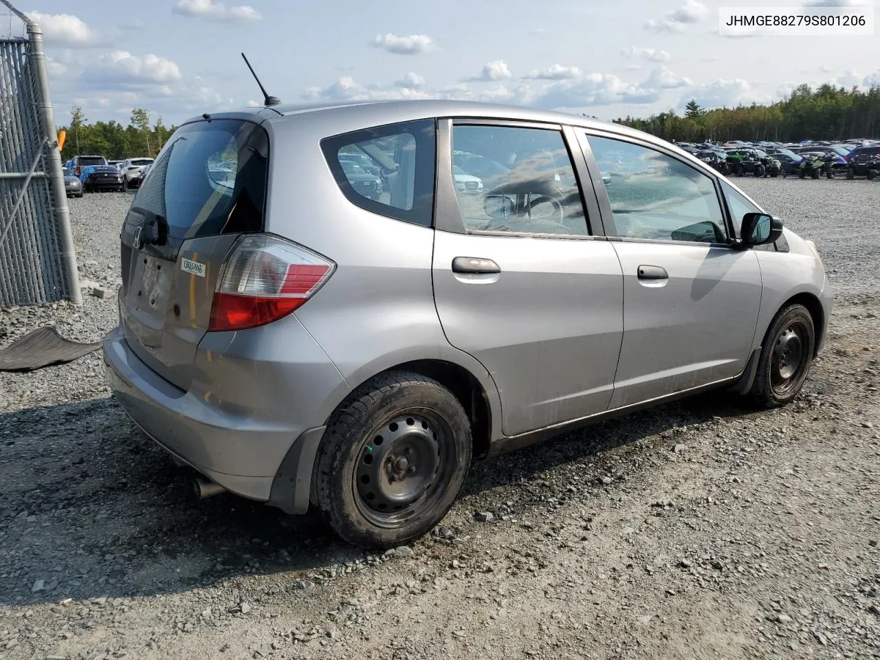 2009 Honda Fit VIN: JHMGE88279S801206 Lot: 71037024