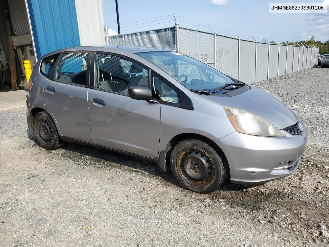 2009 Honda Fit VIN: JHMGE88279S801206 Lot: 71037024