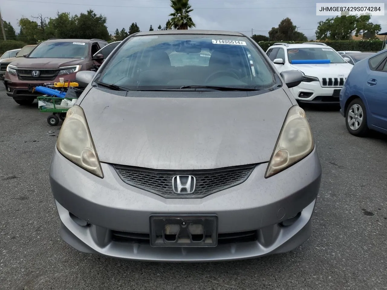 2009 Honda Fit Sport VIN: JHMGE87429S074284 Lot: 71455514