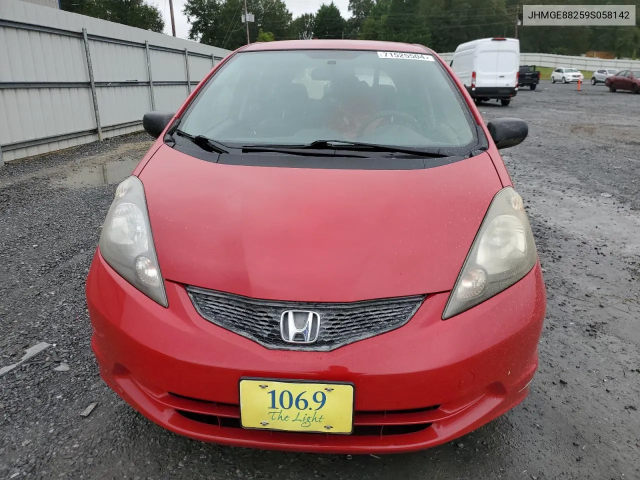 JHMGE88259S058142 2009 Honda Fit