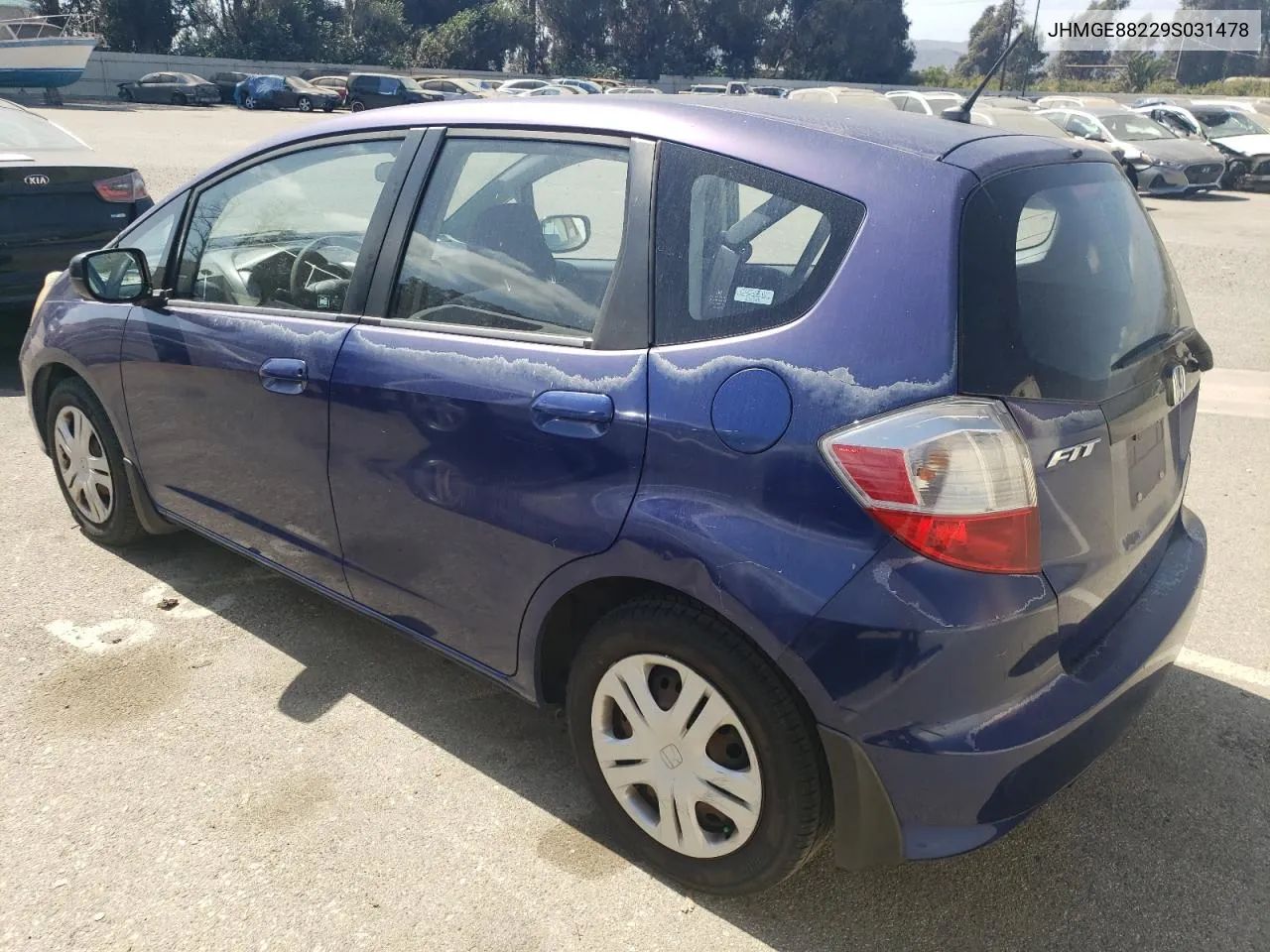 JHMGE88229S031478 2009 Honda Fit