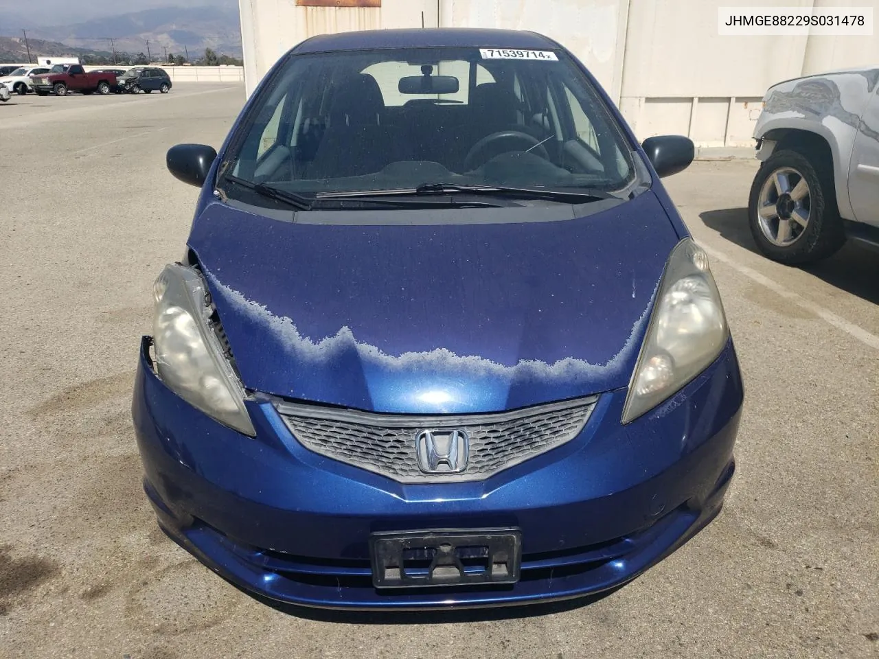 JHMGE88229S031478 2009 Honda Fit