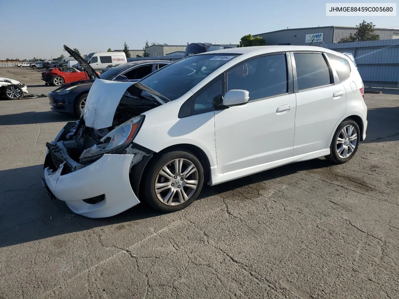 JHMGE88459C005680 2009 Honda Fit Sport