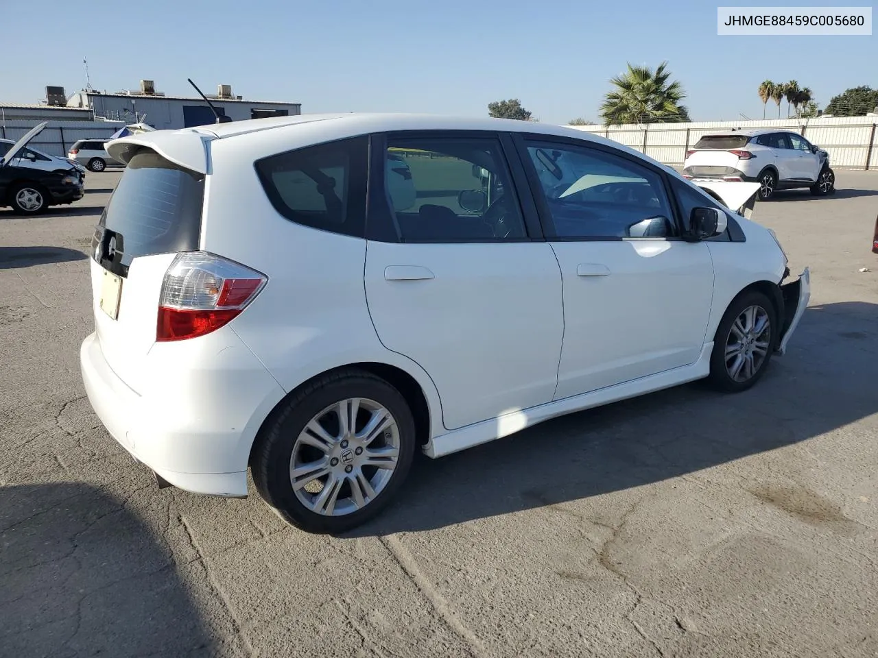 JHMGE88459C005680 2009 Honda Fit Sport