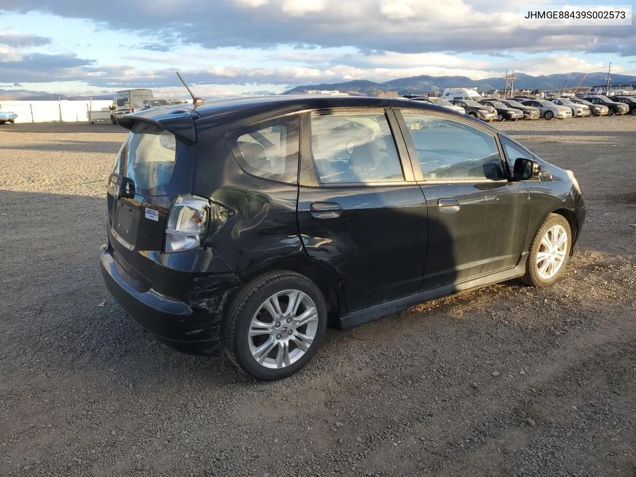 JHMGE88439S002573 2009 Honda Fit Sport