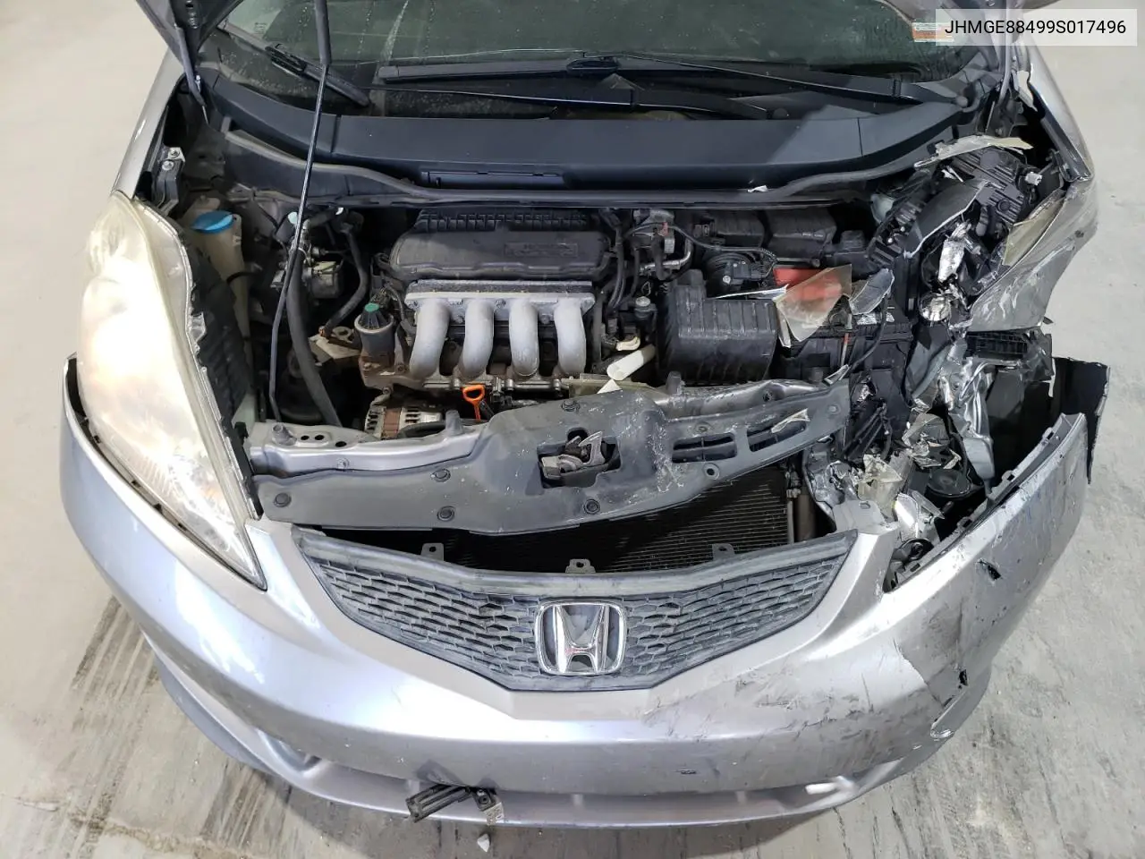 JHMGE88499S017496 2009 Honda Fit Sport