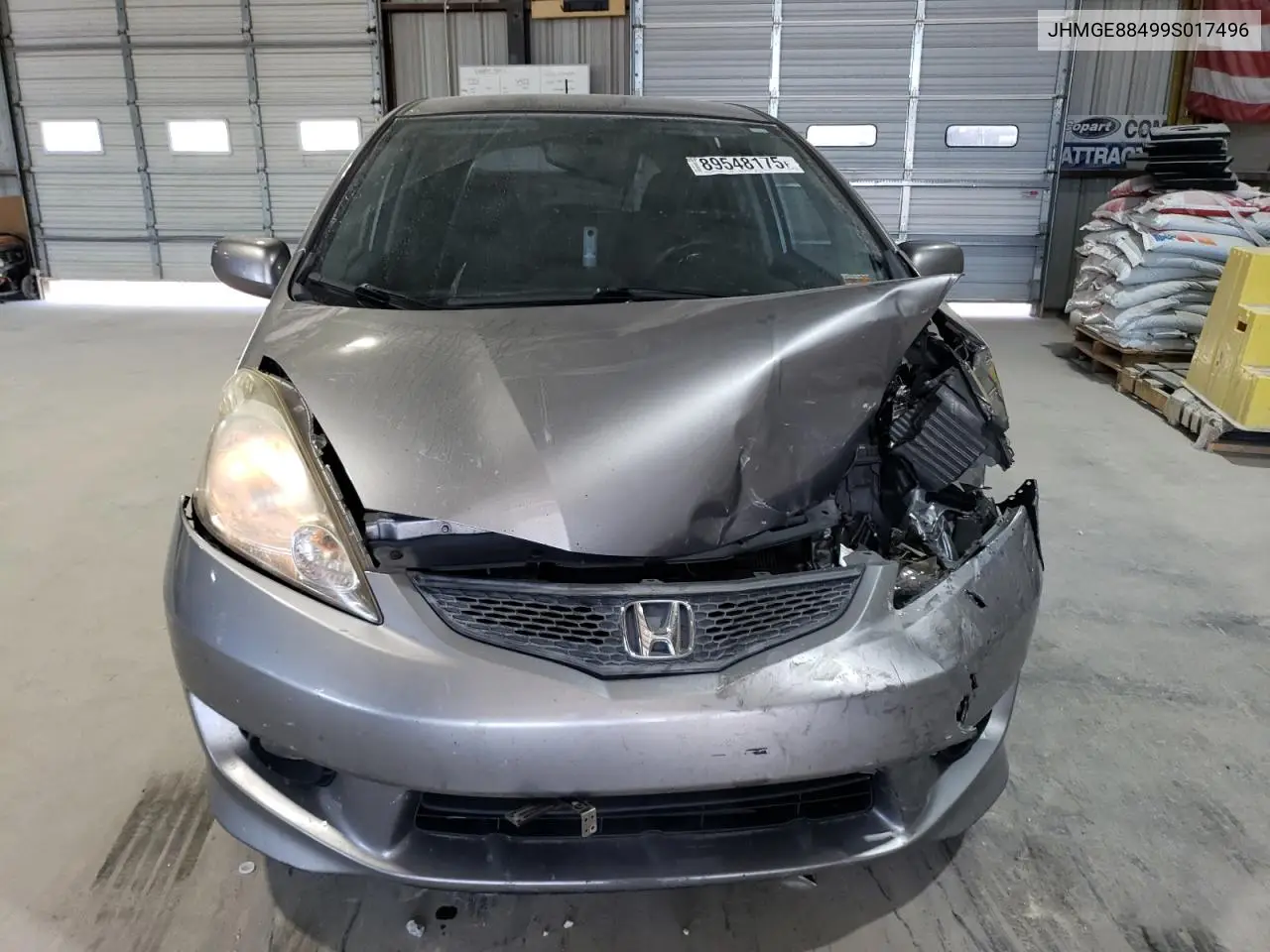 JHMGE88499S017496 2009 Honda Fit Sport