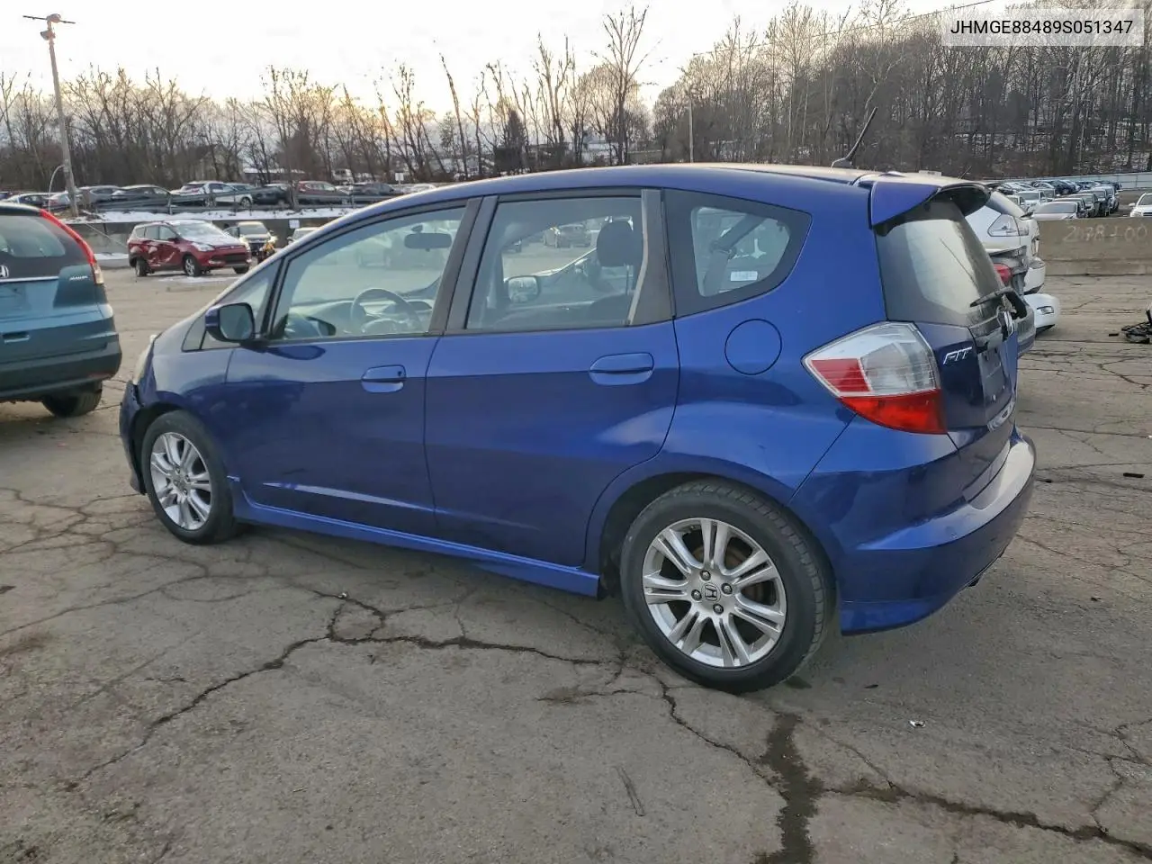 JHMGE88489S051347 2009 Honda Fit Sport