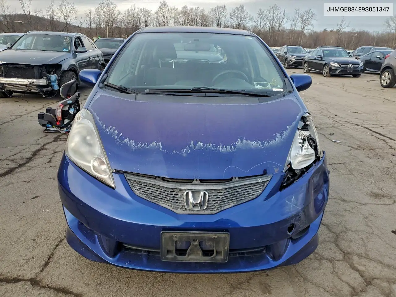 JHMGE88489S051347 2009 Honda Fit Sport