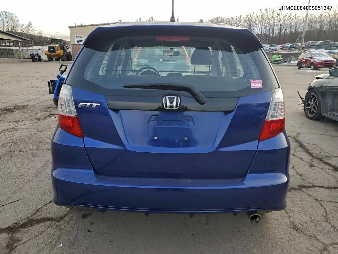 JHMGE88489S051347 2009 Honda Fit Sport