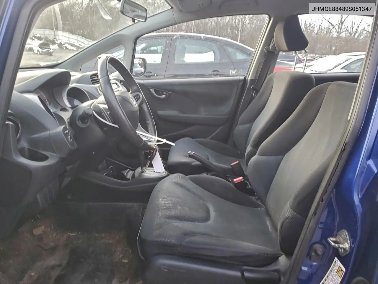 JHMGE88489S051347 2009 Honda Fit Sport