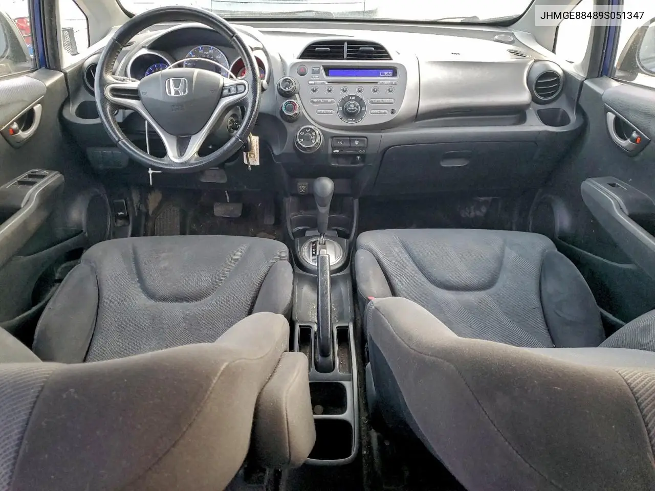 JHMGE88489S051347 2009 Honda Fit Sport