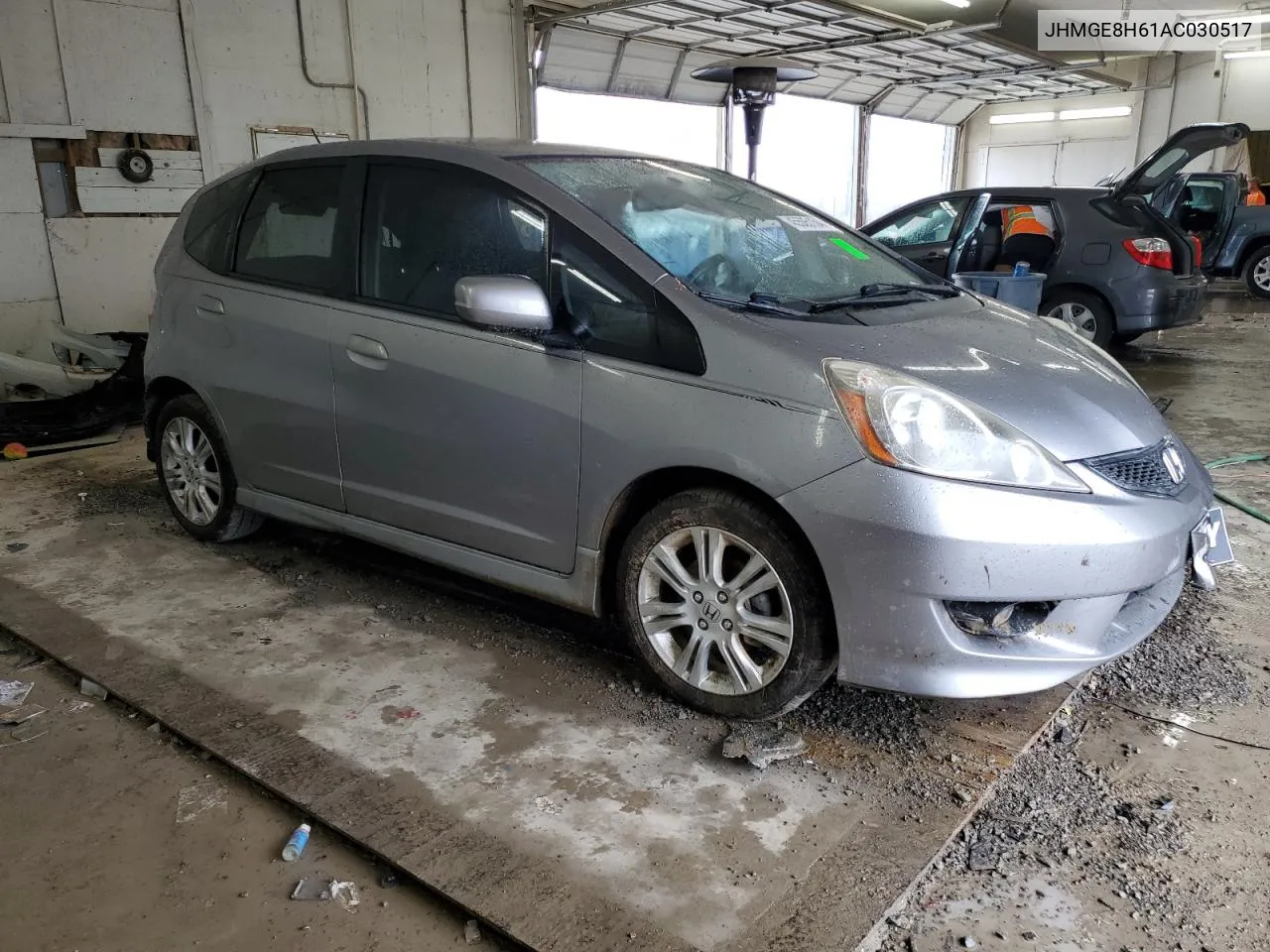 2010 Honda Fit Sport VIN: JHMGE8H61AC030517 Lot: 45505154