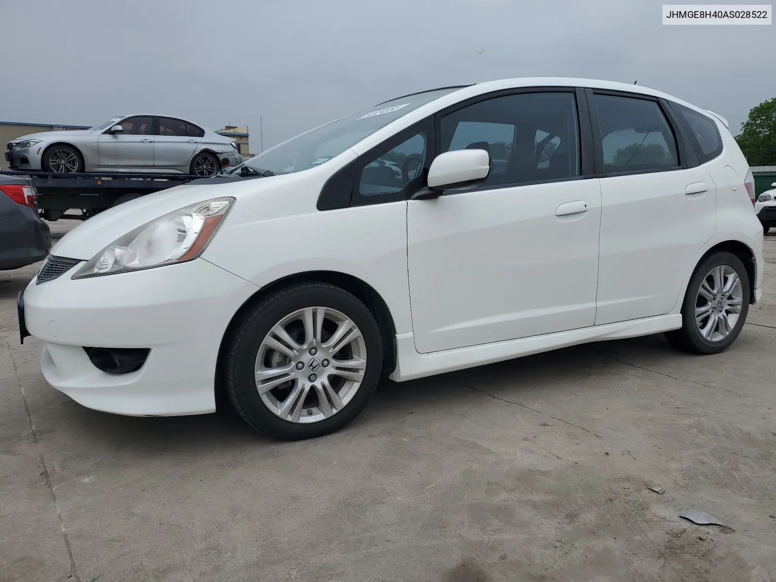 2010 Honda Fit Sport VIN: JHMGE8H40AS028522 Lot: 51524564