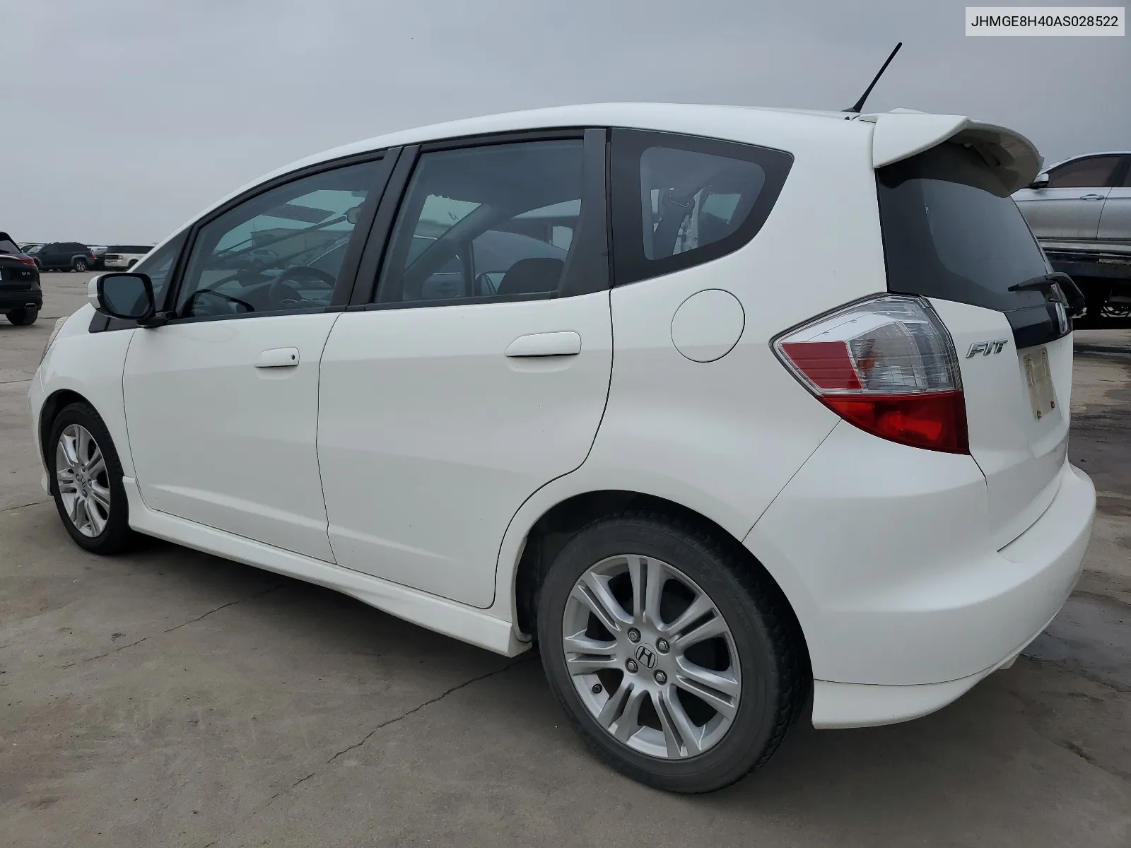 2010 Honda Fit Sport VIN: JHMGE8H40AS028522 Lot: 51524564