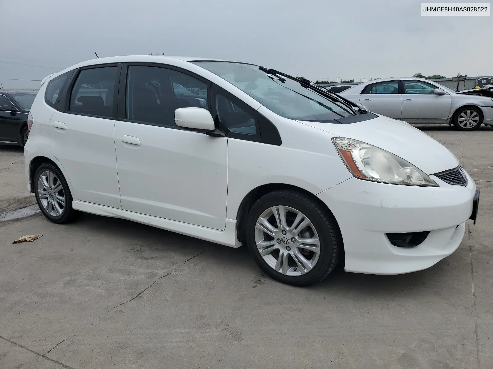 2010 Honda Fit Sport VIN: JHMGE8H40AS028522 Lot: 51524564