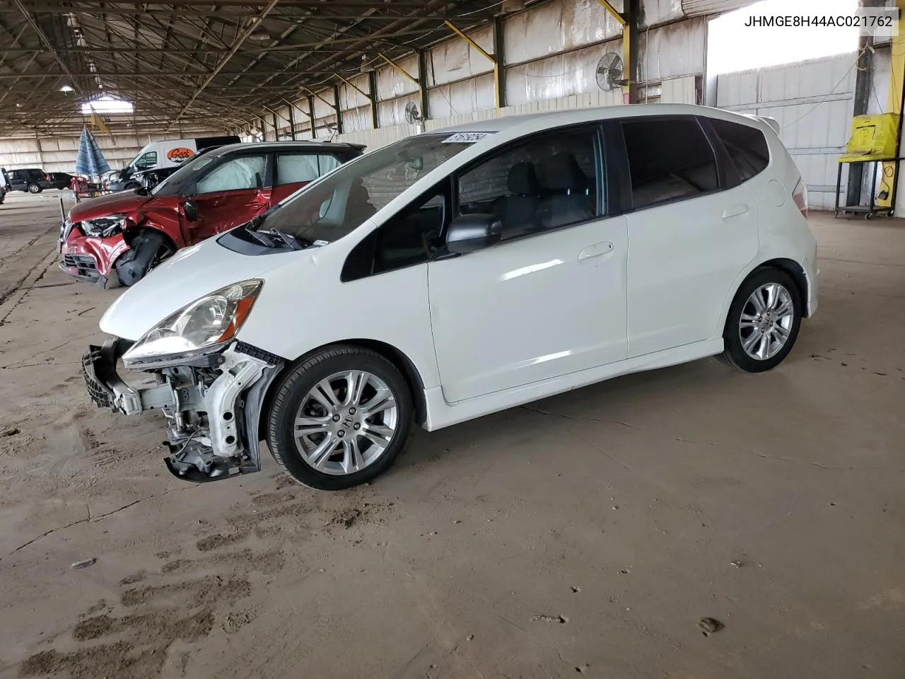 2010 Honda Fit Sport VIN: JHMGE8H44AC021762 Lot: 51619254