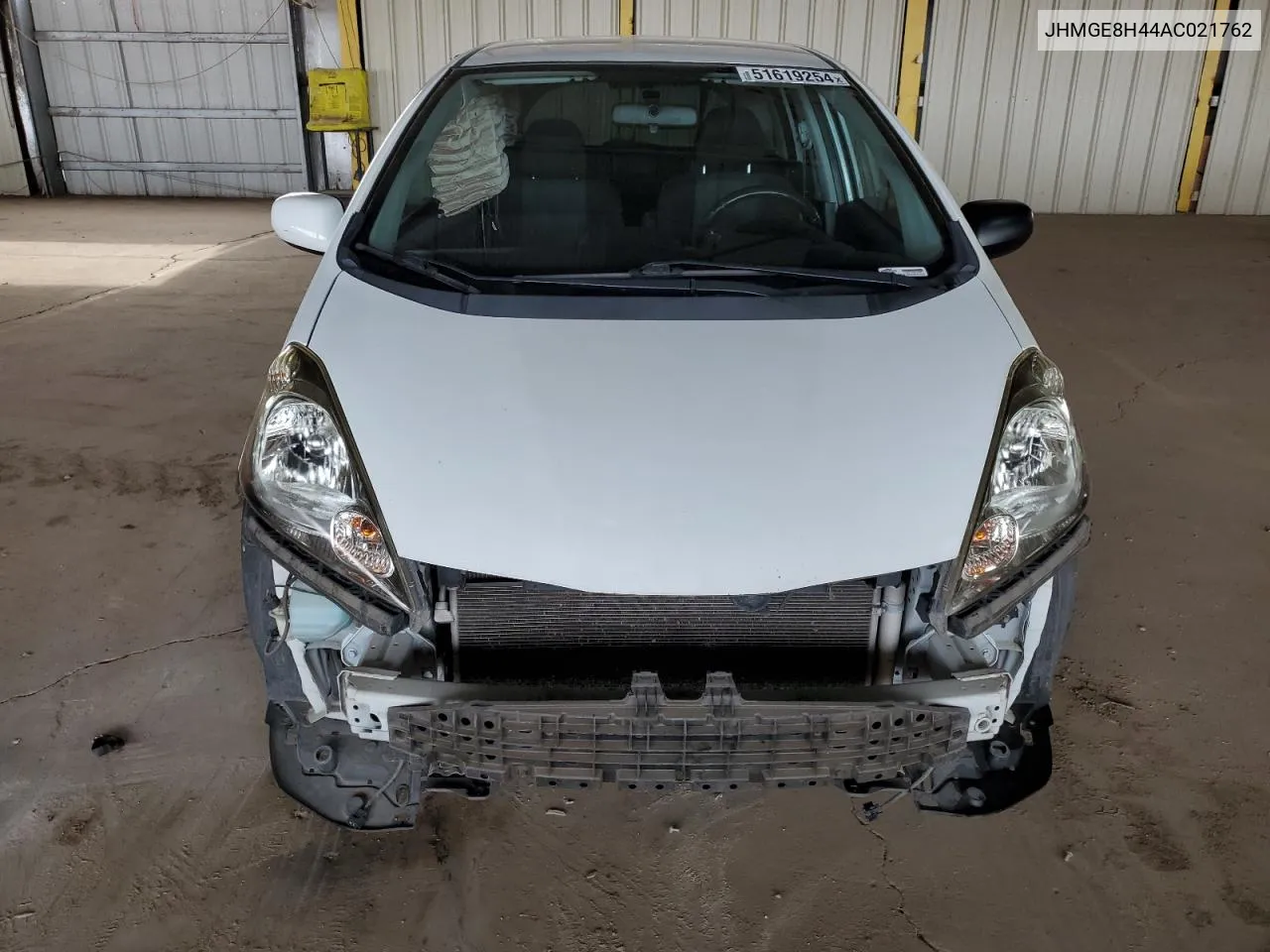 JHMGE8H44AC021762 2010 Honda Fit Sport