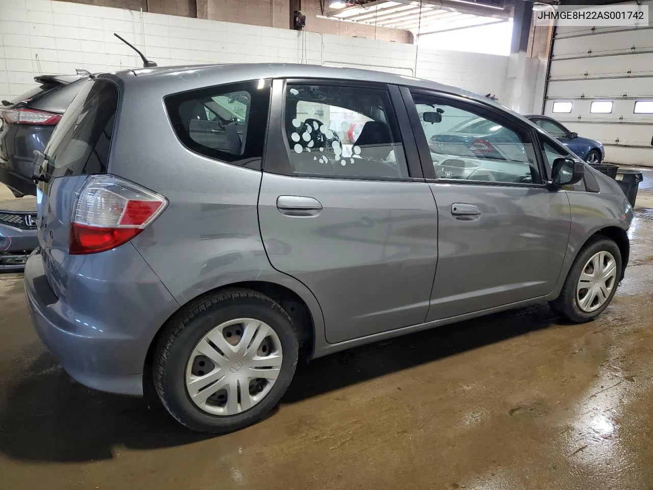 2010 Honda Fit VIN: JHMGE8H22AS001742 Lot: 52312394