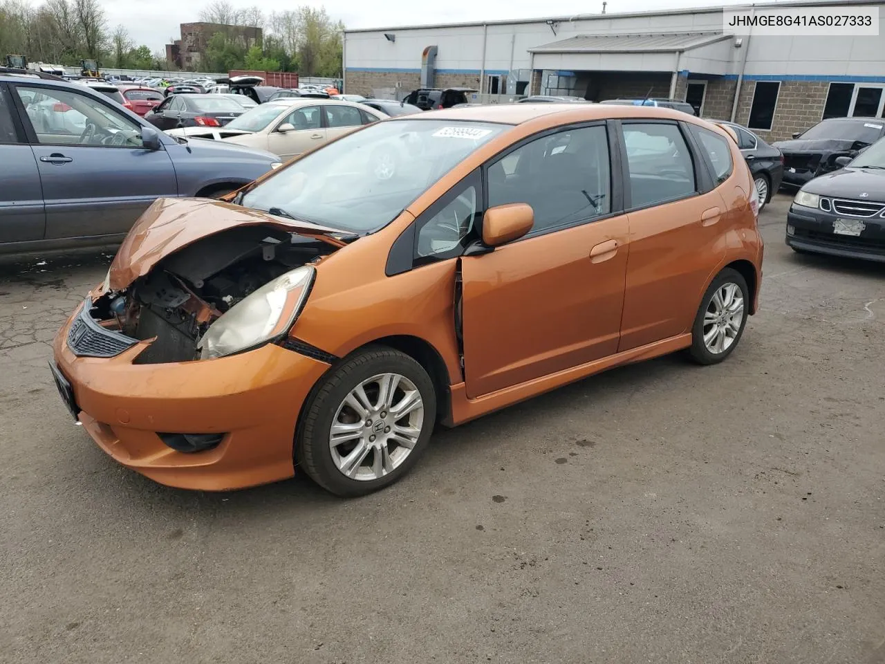 2010 Honda Fit Sport VIN: JHMGE8G41AS027333 Lot: 52699944