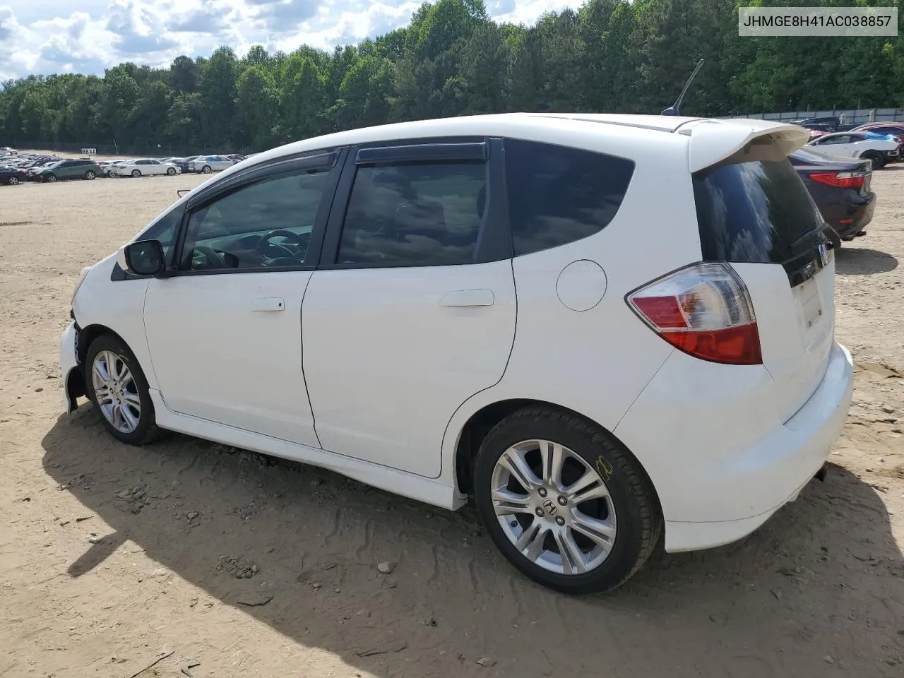 2010 Honda Fit Sport VIN: JHMGE8H41AC038857 Lot: 53469304