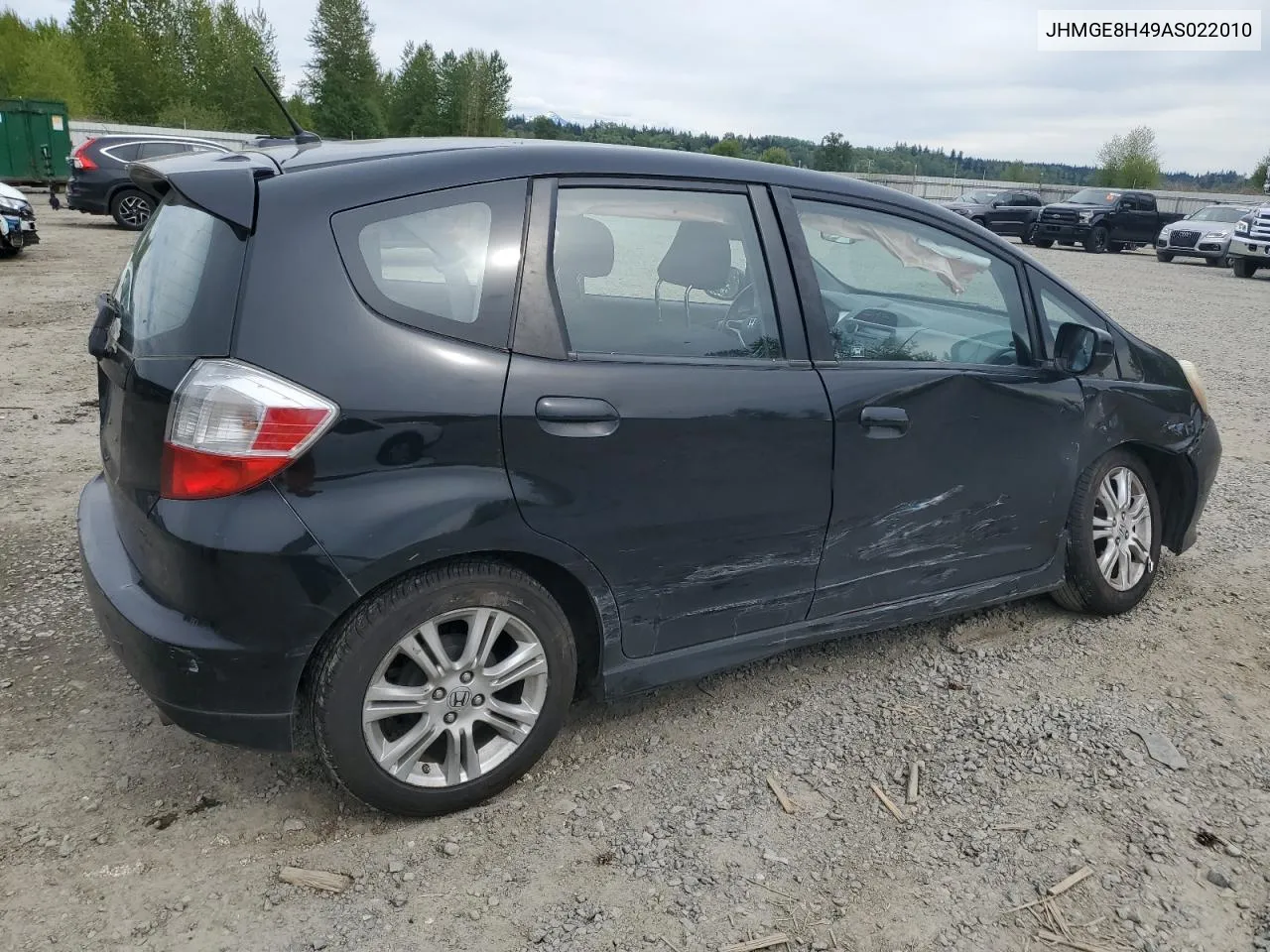 2010 Honda Fit Sport VIN: JHMGE8H49AS022010 Lot: 53715114