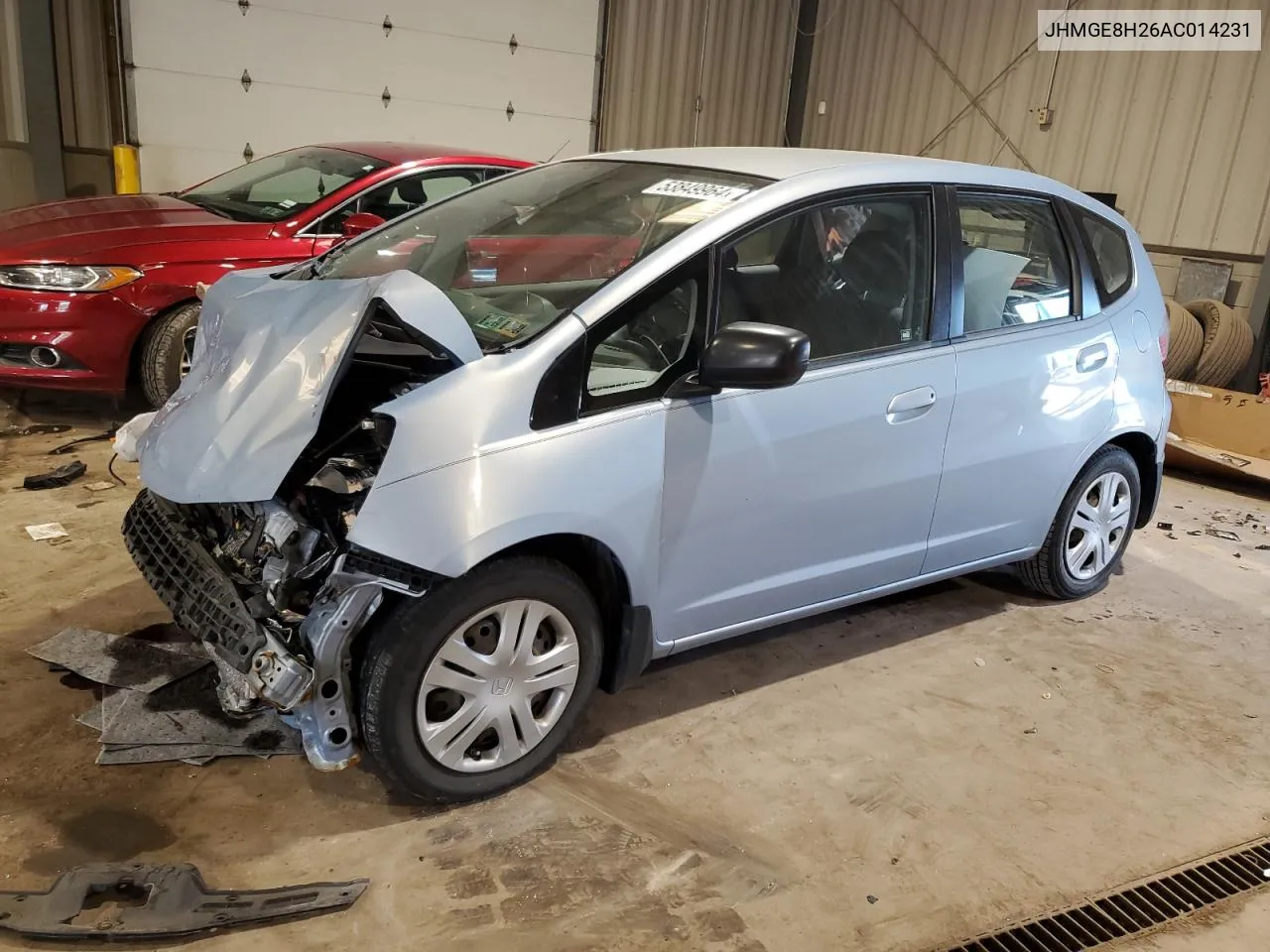 2010 Honda Fit VIN: JHMGE8H26AC014231 Lot: 53849964