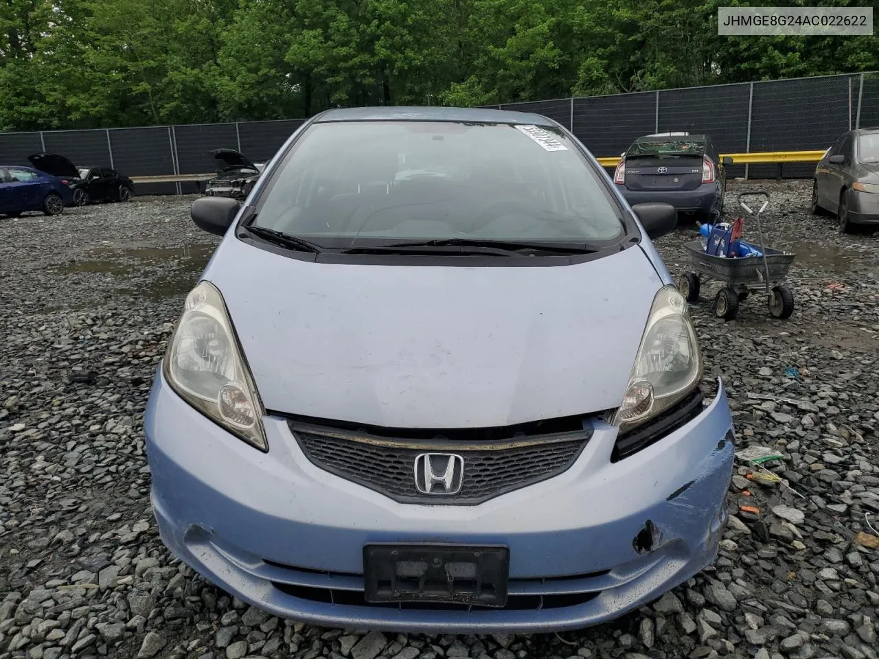 JHMGE8G24AC022622 2010 Honda Fit