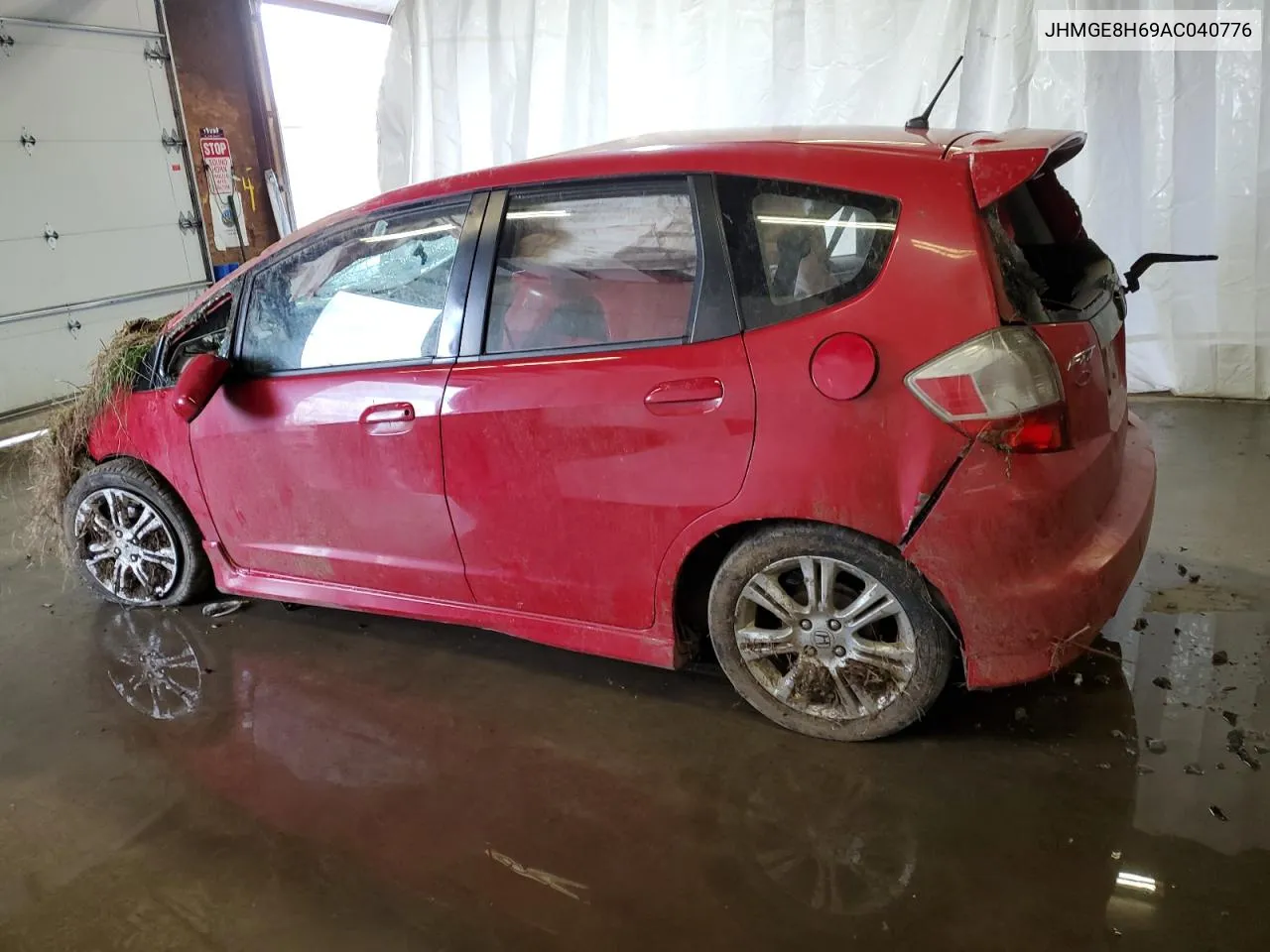 2010 Honda Fit Sport VIN: JHMGE8H69AC040776 Lot: 54127604