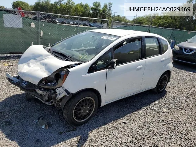 JHMGE8H24AC029469 2010 Honda Fit