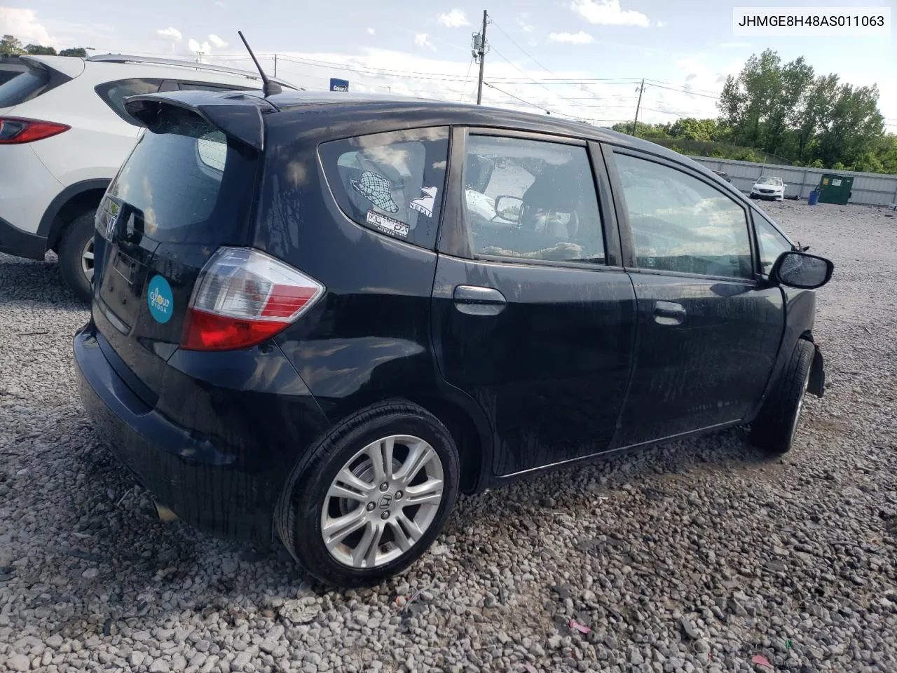 2010 Honda Fit Sport VIN: JHMGE8H48AS011063 Lot: 57644654