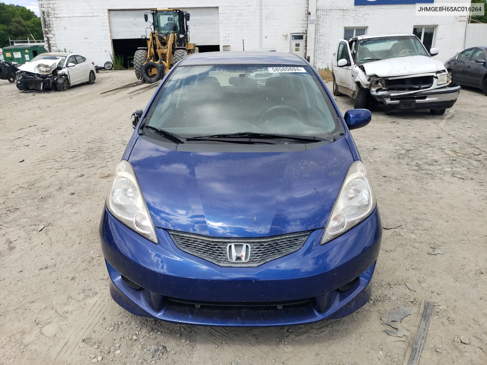 JHMGE8H65AC016264 2010 Honda Fit Sport