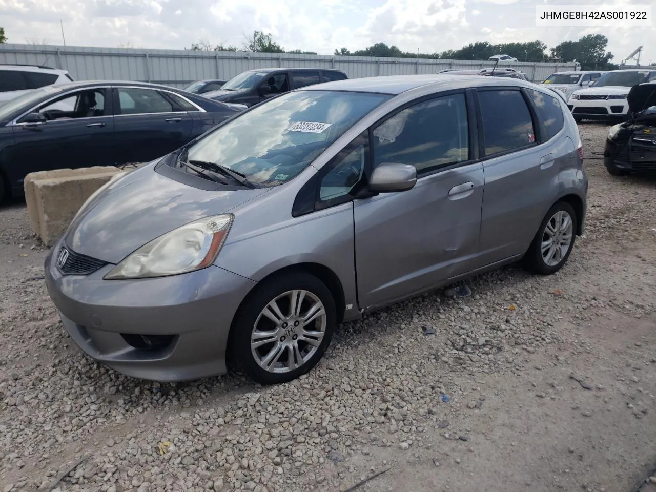 JHMGE8H42AS001922 2010 Honda Fit Sport