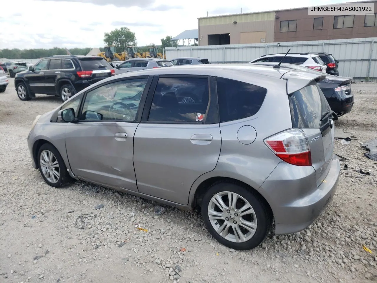 2010 Honda Fit Sport VIN: JHMGE8H42AS001922 Lot: 60251234