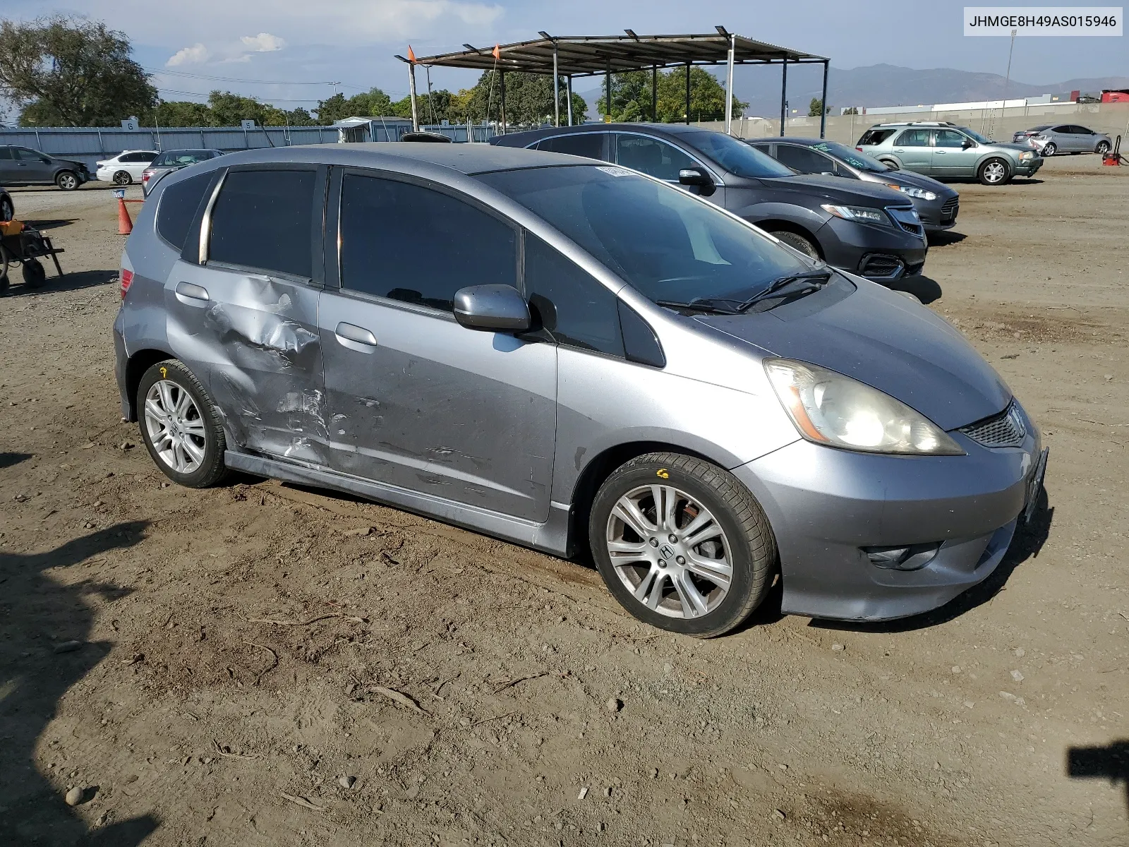 JHMGE8H49AS015946 2010 Honda Fit Sport