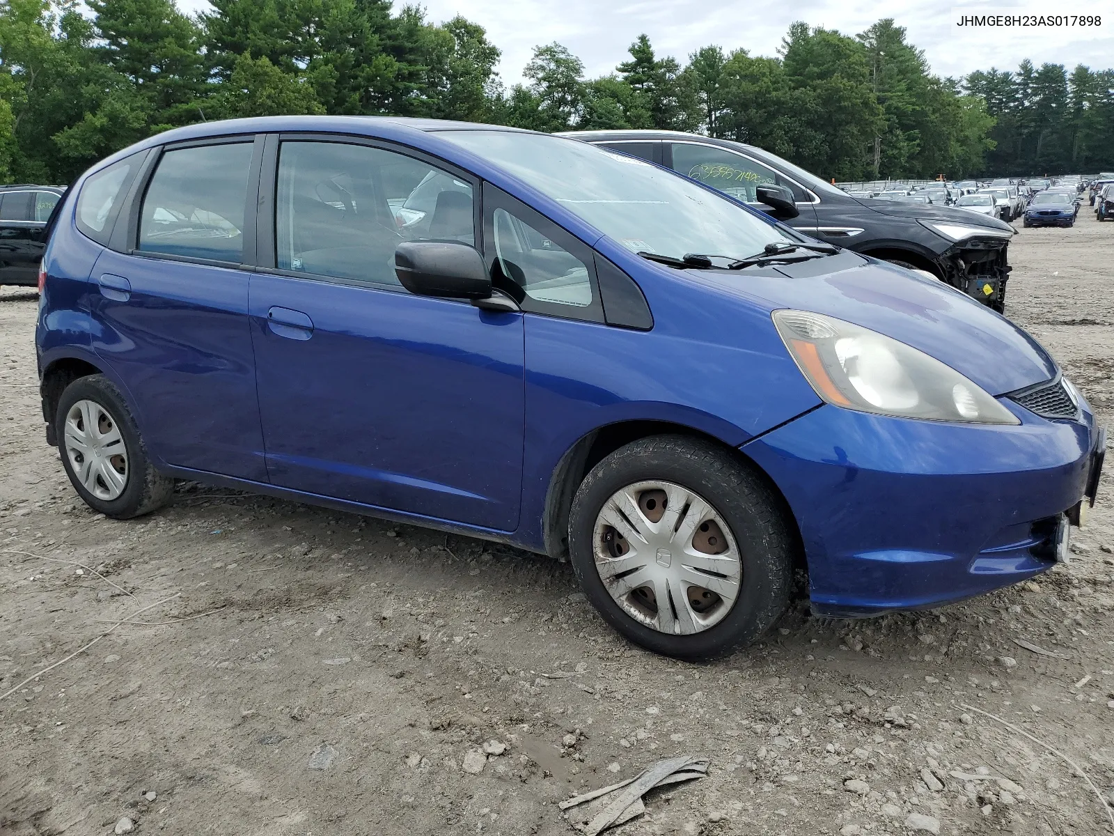 2010 Honda Fit VIN: JHMGE8H23AS017898 Lot: 63514324