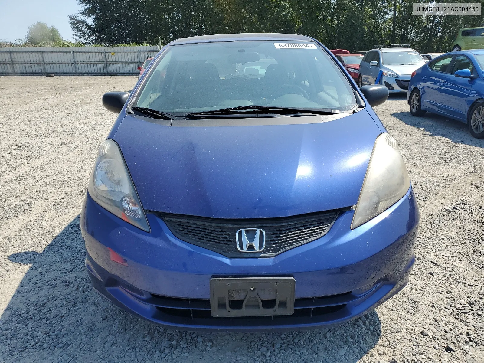 JHMGE8H21AC004450 2010 Honda Fit