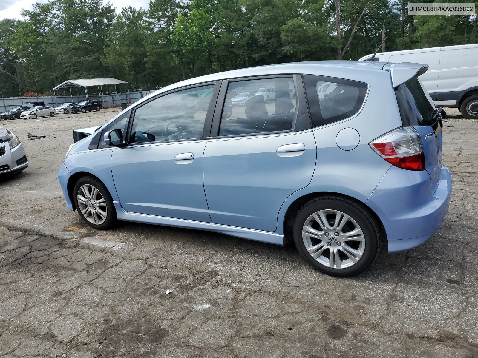 JHMGE8H4XAC036802 2010 Honda Fit Sport