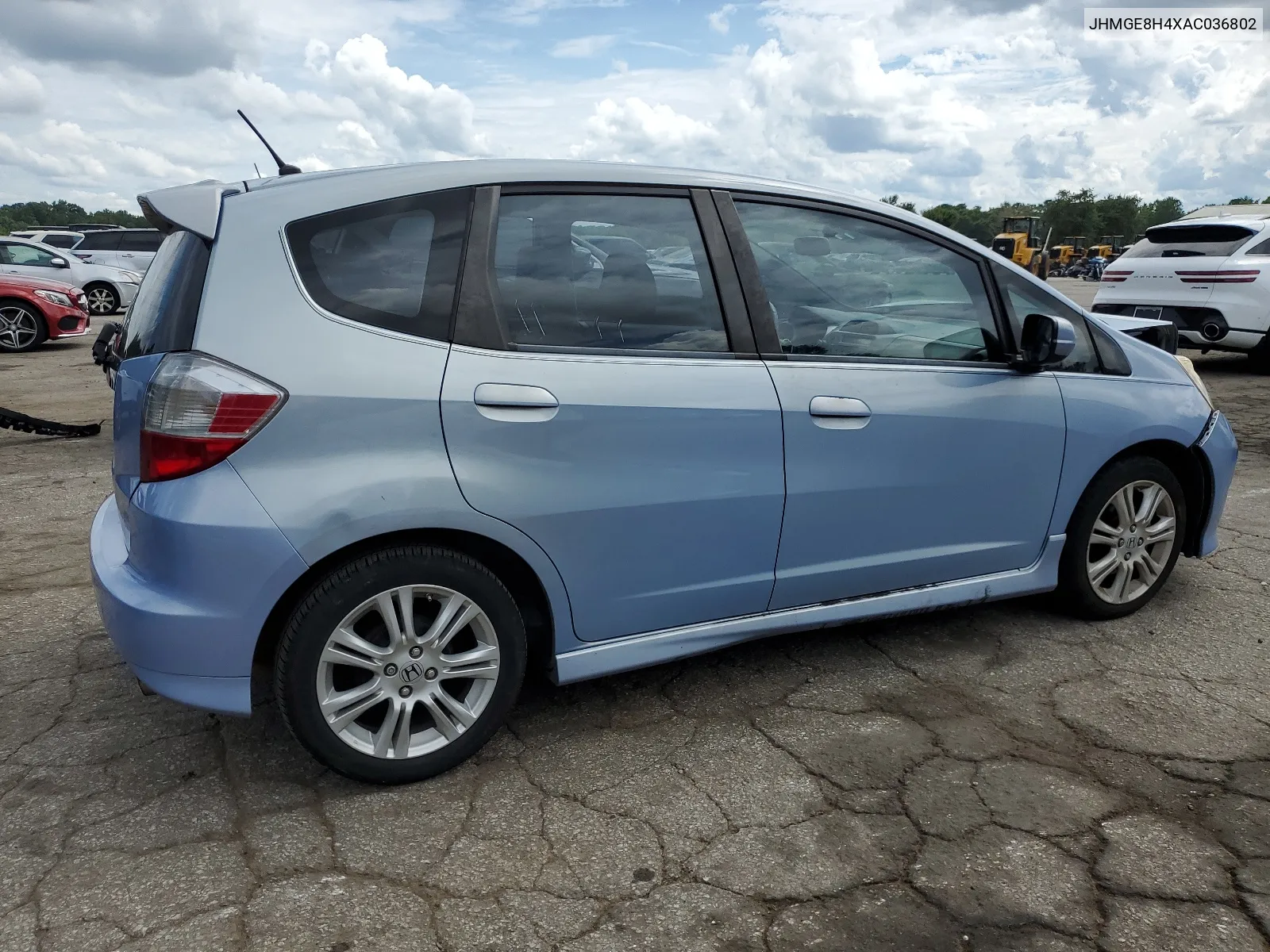 JHMGE8H4XAC036802 2010 Honda Fit Sport