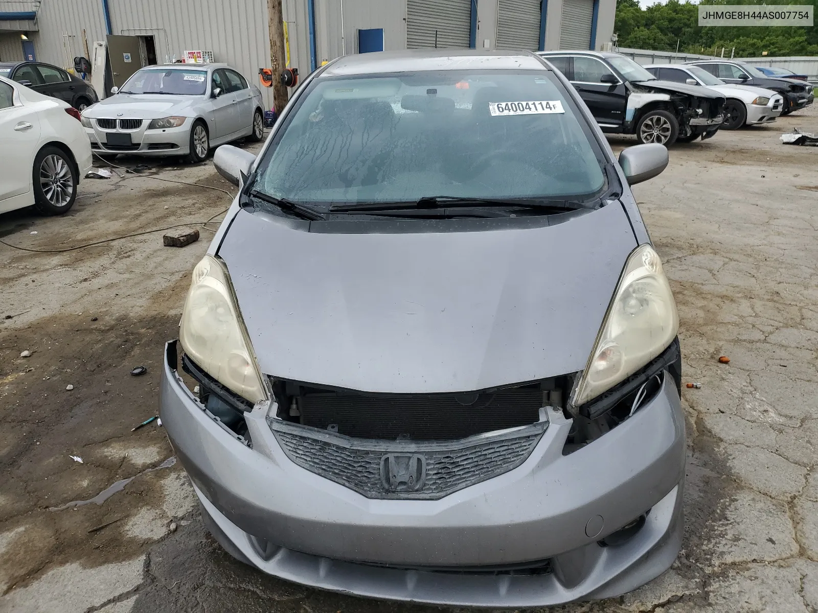 2010 Honda Fit Sport VIN: JHMGE8H44AS007754 Lot: 64004114