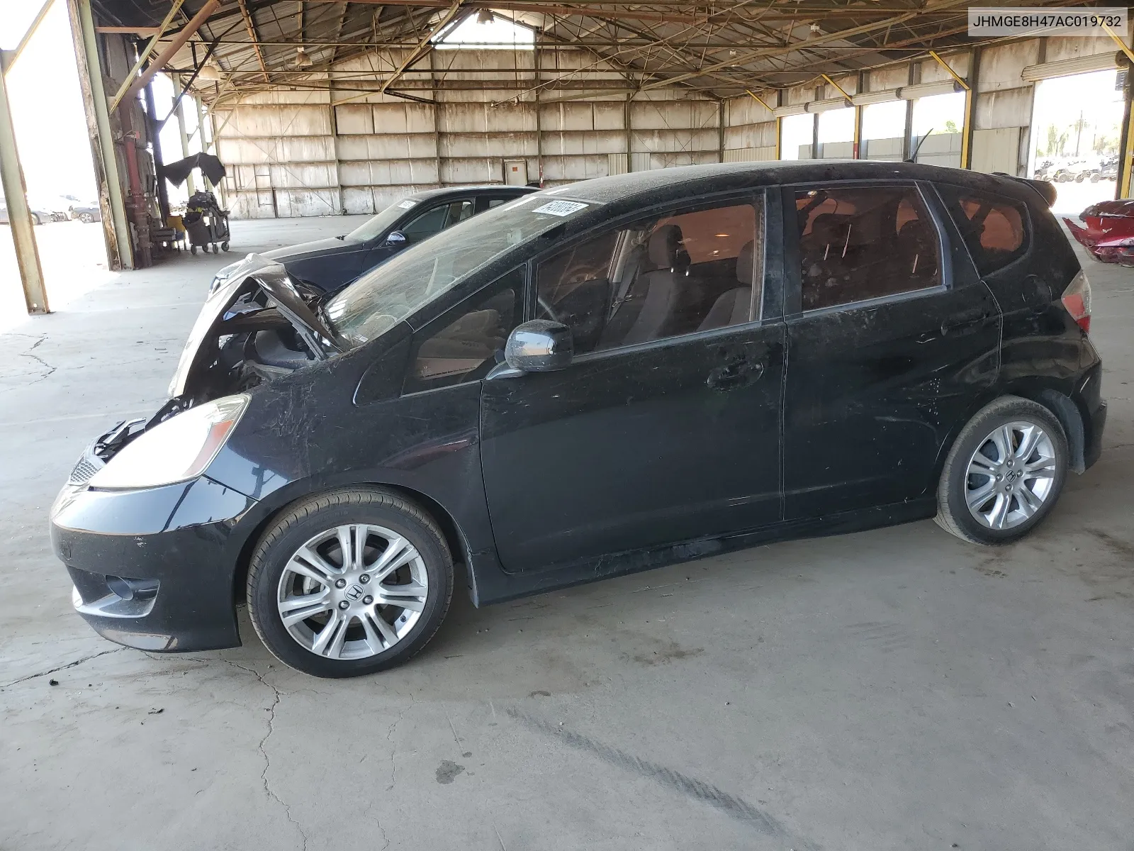 2010 Honda Fit Sport VIN: JHMGE8H47AC019732 Lot: 64080364