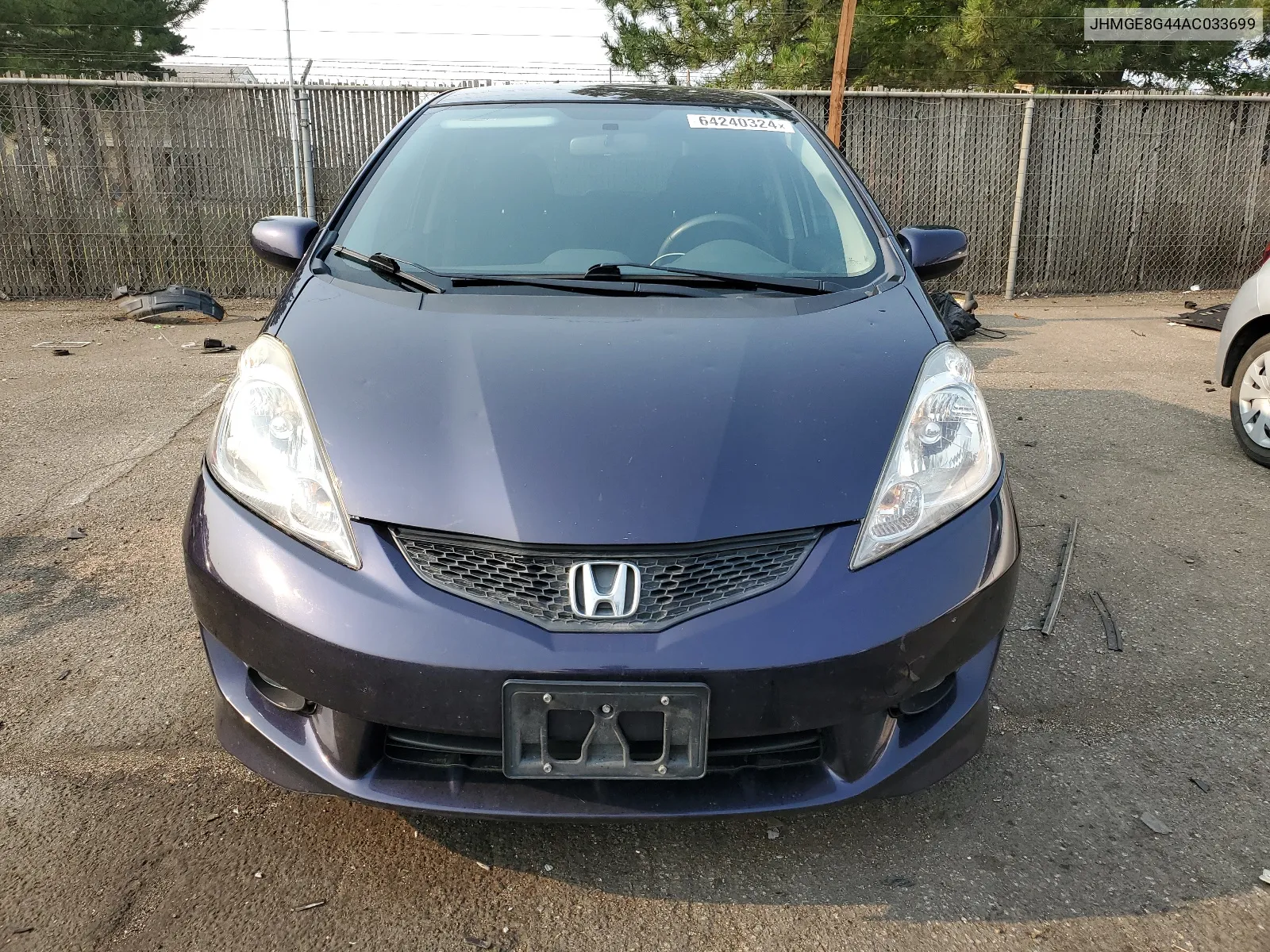 JHMGE8G44AC033699 2010 Honda Fit Sport